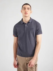 Superdry Poloshirt rauchgrau
