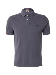 Superdry Poloshirt rauchgrau