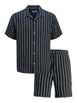 JACK & JONES Hausanzug JOREASTER PATRAS nachtblau/grau