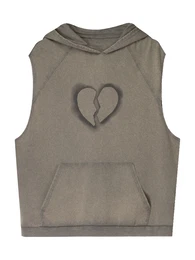 Shirt grau / schwarz