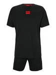 HUGO Pyjama GALAXY feuerrot/schwarz
