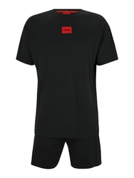 HUGO Pyjama GALAXY feuerrot/schwarz