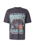 HOLLISTER T-Shirt mint / orange / schwarz