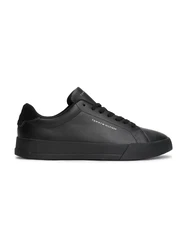 TOMMY HILFIGER Sneaker 'Court Ess' schwarz/weiß