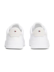 TOMMY HILFIGER Sneaker 'Court Ess' weiß/wollweiß