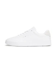 TOMMY HILFIGER Sneaker 'Court Ess' weiß/wollweiß