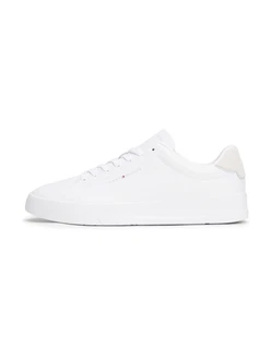 TOMMY HILFIGER Sneaker 'Court Ess' weiß/wollweiß