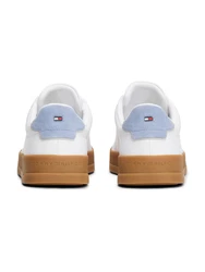 TOMMY HILFIGER Sneaker 'Court Ess' hellblau/weiß
