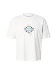 HOLLISTER T-Shirt mint/weiß
