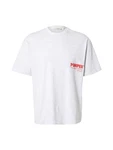 POMPEII T-Shirt 'UNTALENTED' graumeliert/rot