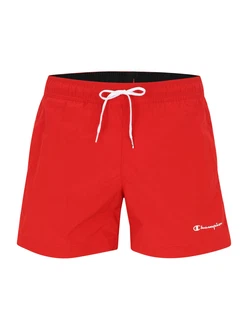 Champion Authentic Athletic Apparel Badeshorts rot/weiß