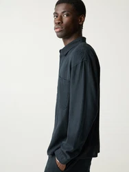 Pull&Bear Hemd schwarz