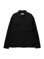 Pull&Bear Hemd schwarz
