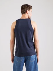 JACK & JONES Top 'JJHAWAII' nachtblau/azur/weiß