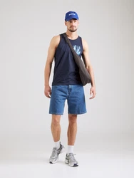 JACK & JONES Top 'JJHAWAII' nachtblau/azur/weiß
