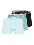 NIKE Underwear Sportunterhosen Boxer TRUNK 3PK hellblau/rauchgrau/schwarz