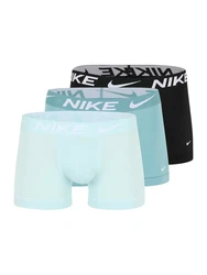 NIKE Underwear Sportunterhosen Boxer TRUNK 3PK hellblau/rauchgrau/schwarz