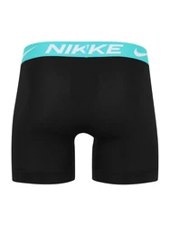 NIKE Underwear Sportunterhosen Boxer TRUNK 3PK türkis/rot/schwarz/weiß