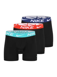 NIKE Underwear Sportunterhosen Boxer TRUNK 3PK türkis/rot/schwarz/weiß