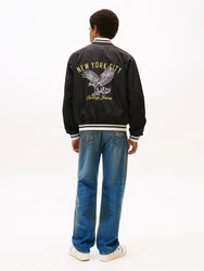 Tommy Jeans Jacke schwarz/weiß