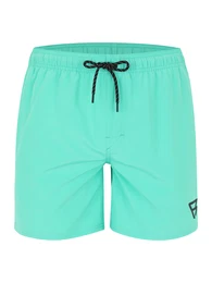 Sportbadeshorts 'Bru-Conic-N' trkis / schwarz