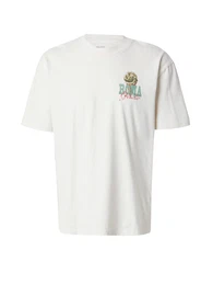 T-Shirt braun / grn / rot / wei