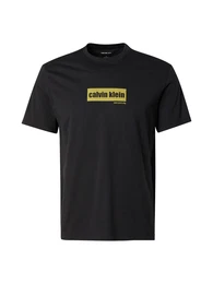 T-Shirt senf / schwarz