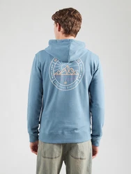 BILLABONG Sweatshirt 'COMPASS' hellblau/lila/orange/weiß