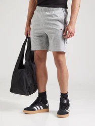 Champion Authentic Athletic Apparel Shorts graumeliert/rot/schwarz