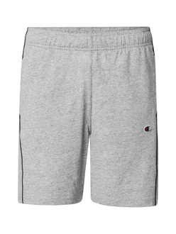Champion Authentic Athletic Apparel Shorts graumeliert/rot/schwarz
