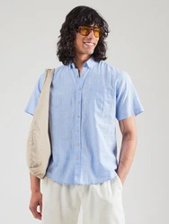 Jack's Hemd hellblau/weiß