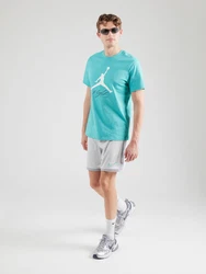 Jordan T-Shirt 'JUMPMAN FLIGHT' aqua/schwarz/weiß