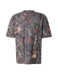 T-Shirt anthrazit / limette / dunkelgrn / dunkelorange