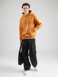 Nike Sportswear Sweatshirt 'CLUB' orange/weiß