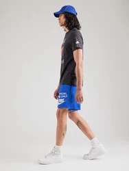 Nike Sportswear Shorts CLUB OFFICIAL royalblau/weiß