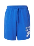 Nike Sportswear Shorts CLUB OFFICIAL royalblau/weiß