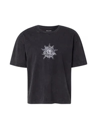 T-Shirt grau / schwarz