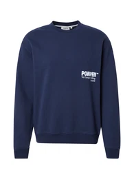 Sweatshirt '' dunkelblau / wei