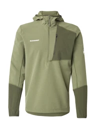 Sportsweatjacke 'Madris' khaki / oliv