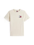 Tommy Jeans T-Shirt 'ESSENTIAL' creme/navy/rot/weiß