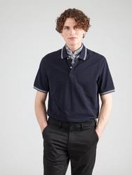 bugatti Poloshirt marine/weiß