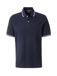 bugatti Poloshirt marine/weiß