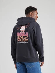 BILLABONG Sweatshirt 'COMPASS' lila/apricot/schwarz/weiß