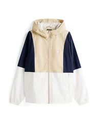 Tommy Jeans Jacke Chicago marineblau/weiß/naturweiß