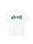 WOOD WOOD T-Shirt WWBobby schilf/hellorange/schwarz/weiß