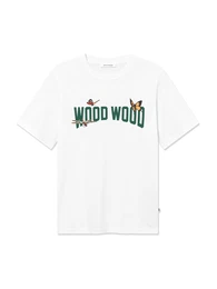 T-Shirt 'WWBobby' schilf / hellorange / schwarz / wei