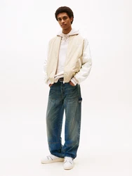 Tommy Jeans Jacke khaki/schwarz/offwhite