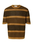 SELECTED HOMME Pullover SLHGINGER braun / schoko / pueblo