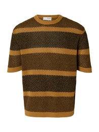 Pullover 'SLHGINGER' braun / schoko / pueblo