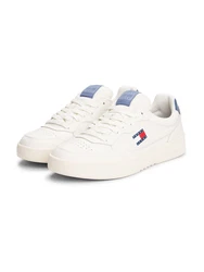 Tommy Jeans Sneaker 'ESS' blau/weiß